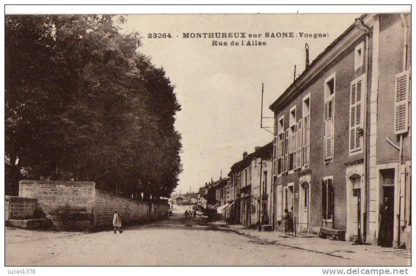 88 / MONTHUREUX SUR SAONE / RUE DE L ALLEE  / ANIMEE - Monthureux Sur Saone