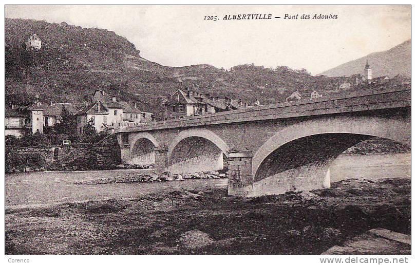 73   ALBERTVILLE  Pont Des Adoubes   Non écrite - Albertville