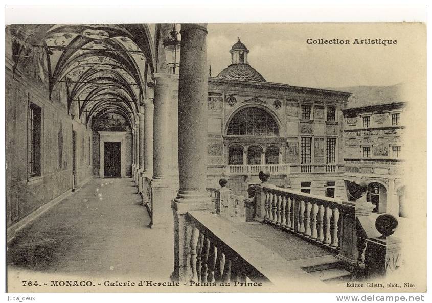 Monaco .  Galerie D'Hercule , Palais Du Prince - Prince's Palace