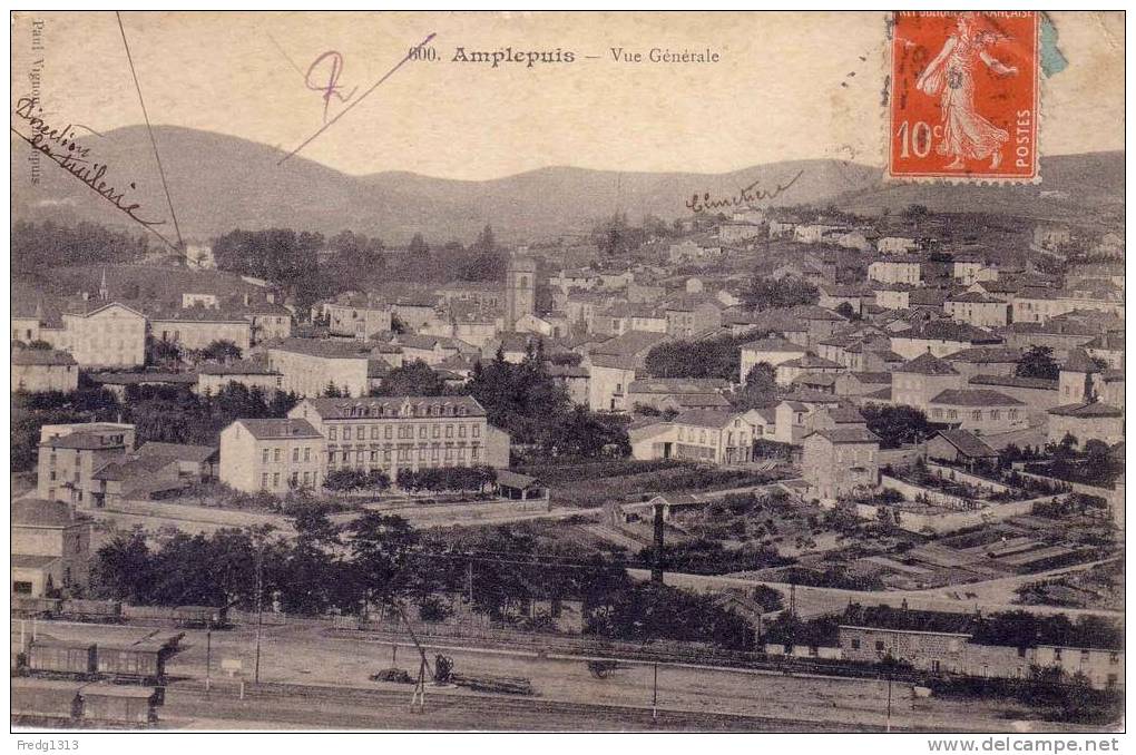 Amplepuis - Vue Générale - Amplepuis