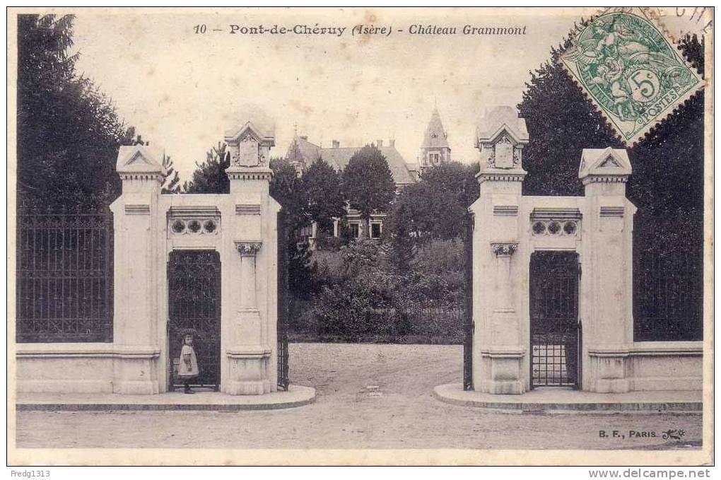Pont De Cheruy - Chateau Grammont. - Pont-de-Chéruy