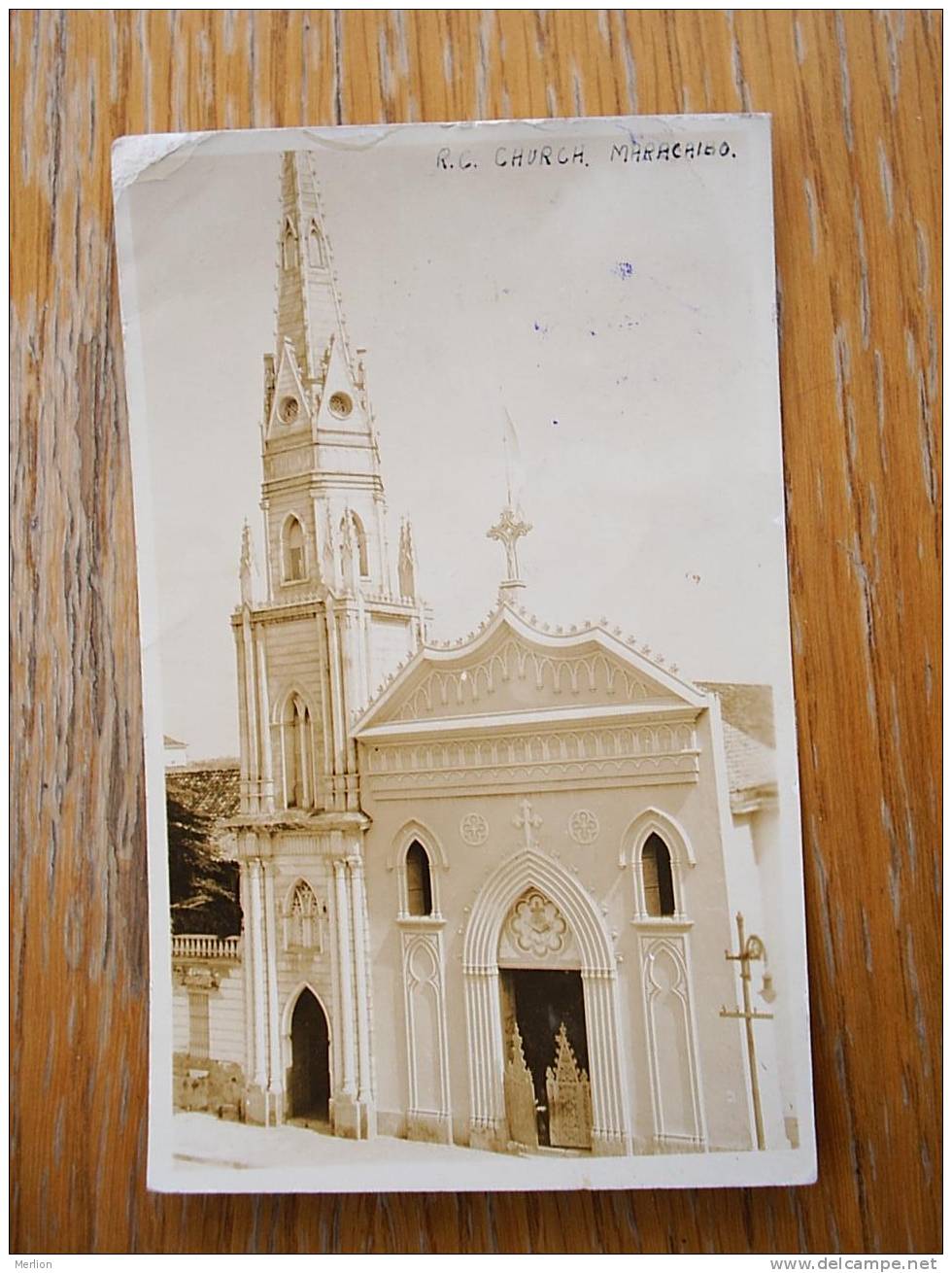 Maracaibo Venezuela - Church Real Photo     - Ca 1928  F   D14802 - Venezuela