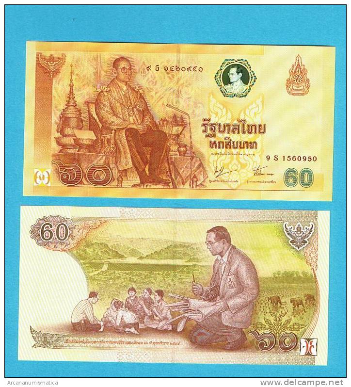 TAILANDIA  60  BAHTS  PLANCHA/UNC/SC    DL-2591 - Thailand