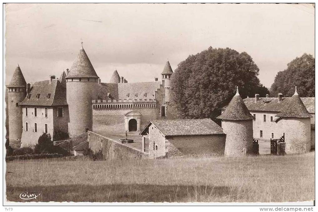 CpE0579 - VIRIEU Sur BOURBRE - Vieux Chateau - (38 - Isère) - Virieu