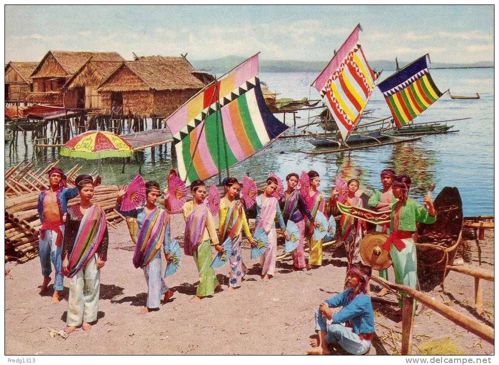 Philippines - Colorful Dance - Costume - Sailboats - Philippines