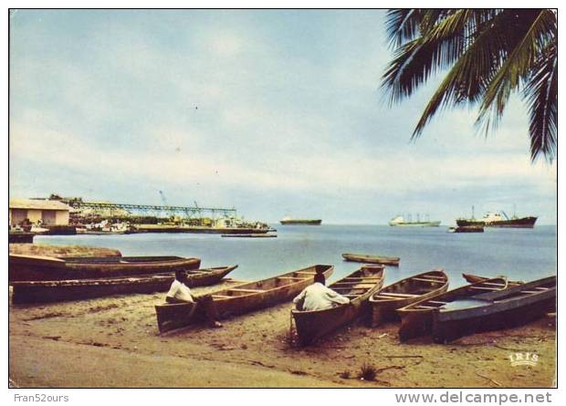 Port Gentil Vue Sur Le Port - Gabon