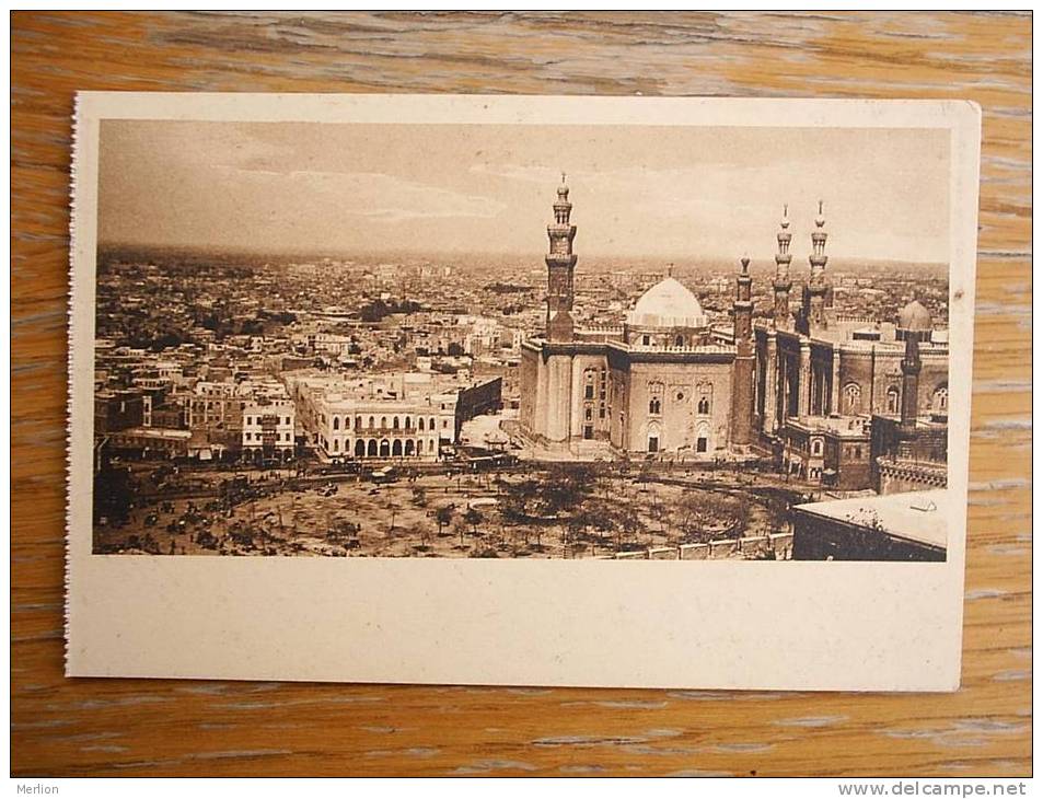 Egypt -CAIRO City View And SULTAN HASSAN MOSQUE    - Ca 1910 VF  D14831 - Other & Unclassified