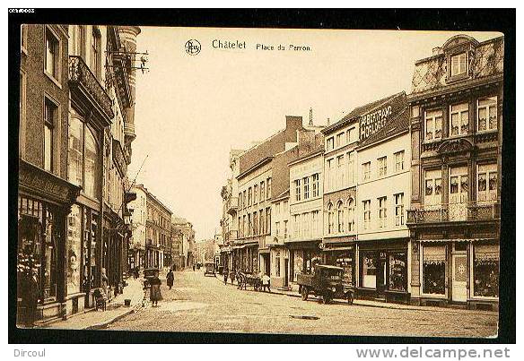 7318 -  Chatelet  Place Du Perron - Chatelet