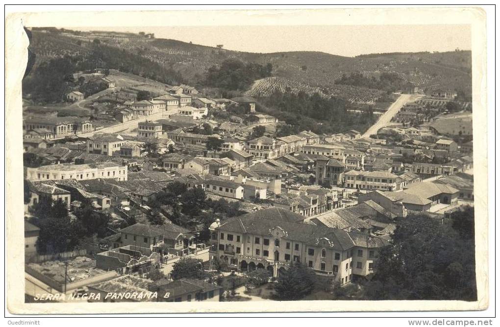 Brésil.Serra Negra.panorama.1945. - Autres