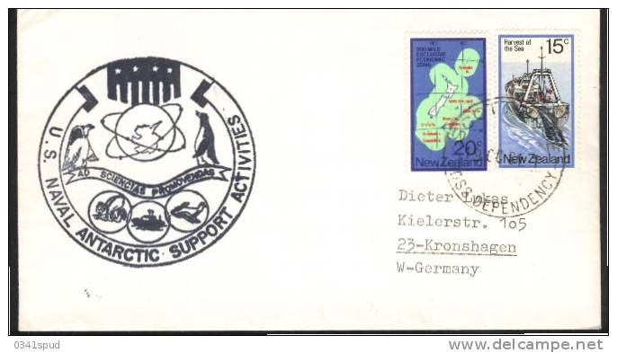 1981 New  Zealand ROSS  Scott Base  Pôle Sud Polo Sud South Pole - Lettres & Documents