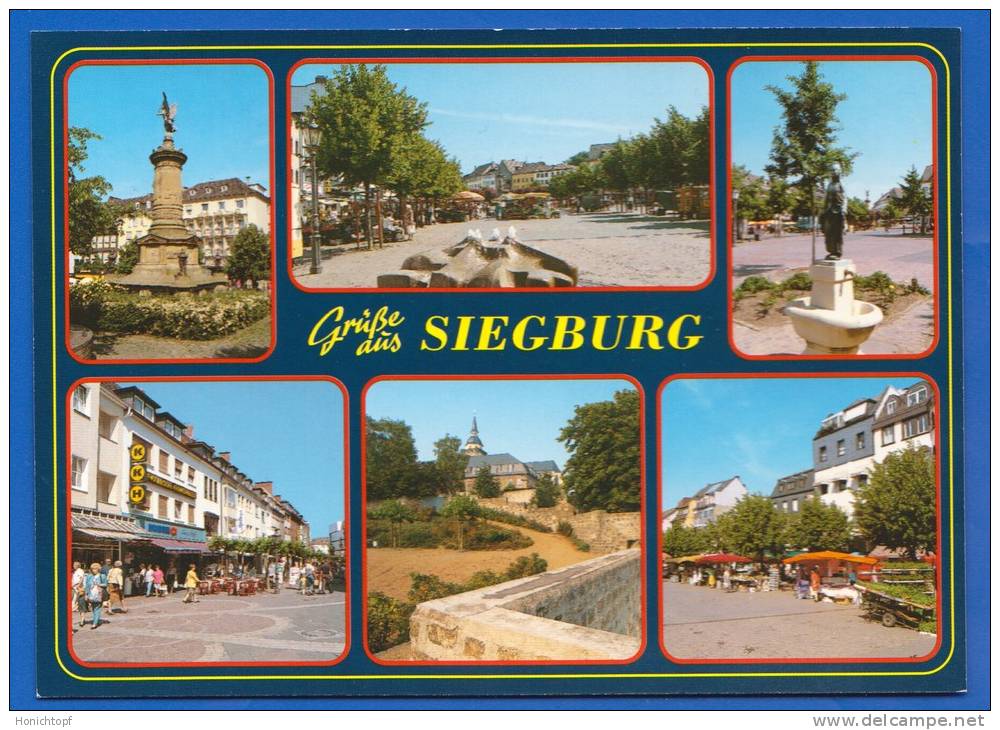 Deutschland; Siegburg; Mehrbildkarte - Siegburg