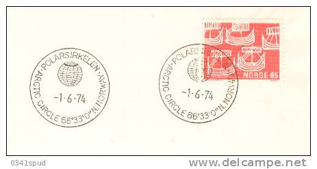1974 Norvége  Pôle Nord Polo Nord North Pole - Other & Unclassified