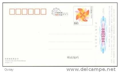 Hongmen Hydroelectric Power Station , Pre-stamped Card , Postal Stationery - Wasser