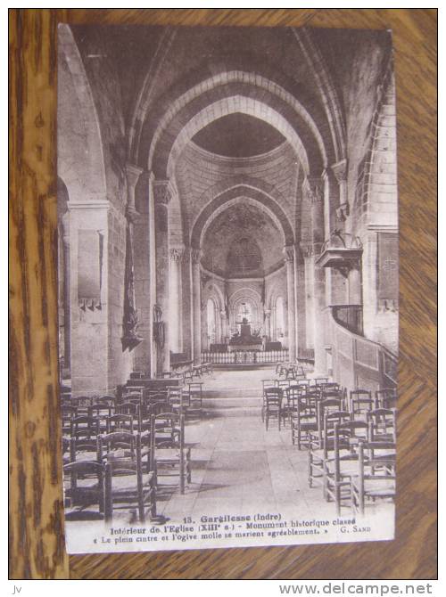 GARGILLESSE - Intérieur De L'église - Le Blanc