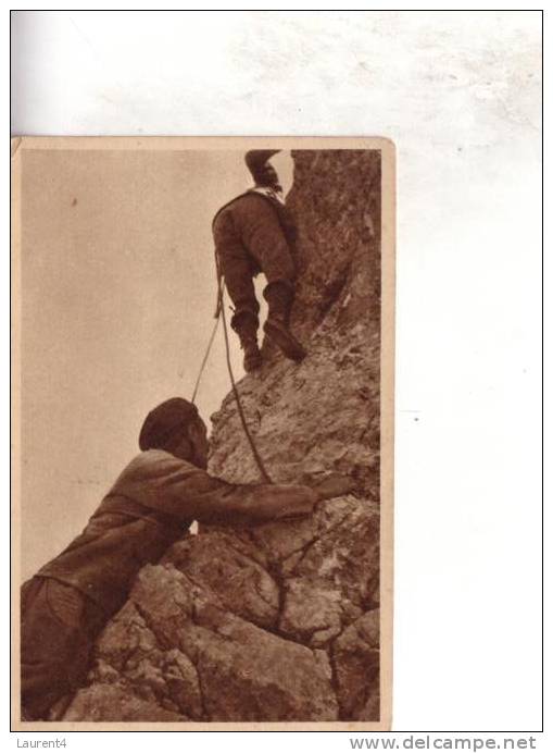 3 Mountain Postcard - 3 Carte D´alpinisme Et Montagne - Alpinisme