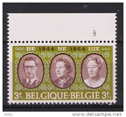 Belgie OCB 1306 (**) Met Plaatnummer 3. - 1961-1970