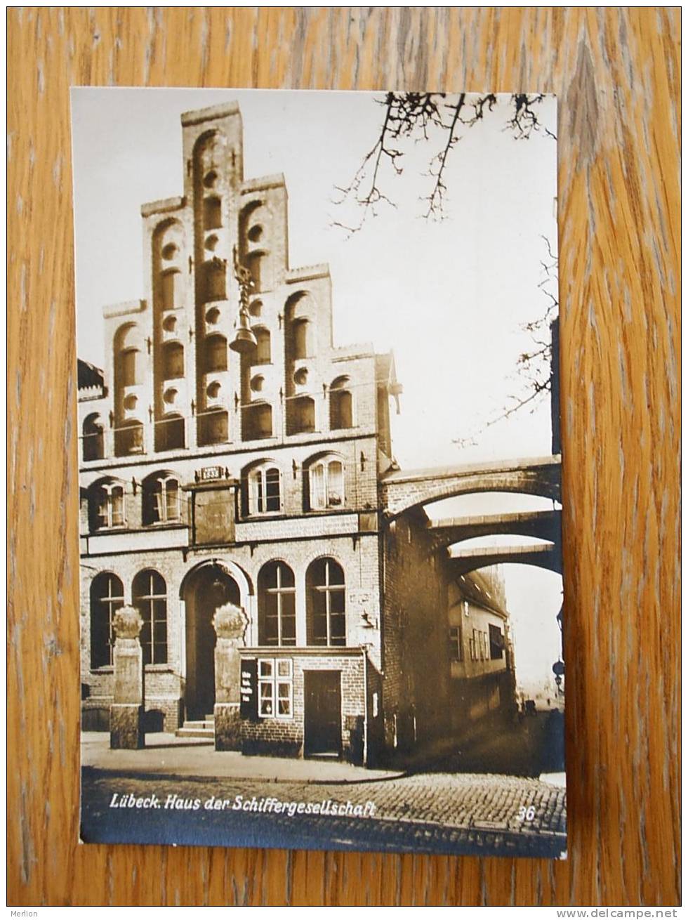 LÜBECK  Haus Der Schiffer-Gesellschaft    1930´s     VF    D14983 - Luebeck