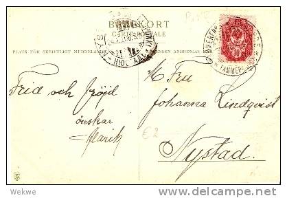 FS027  FINNLAND - / Tampere 1906 Bildkarte Pelikane - Briefe U. Dokumente