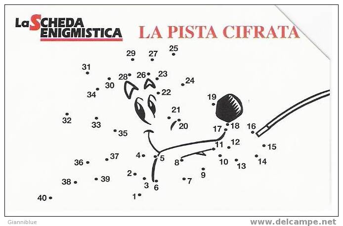 La Pista Cifrata - Italy Phonecard - Jeux