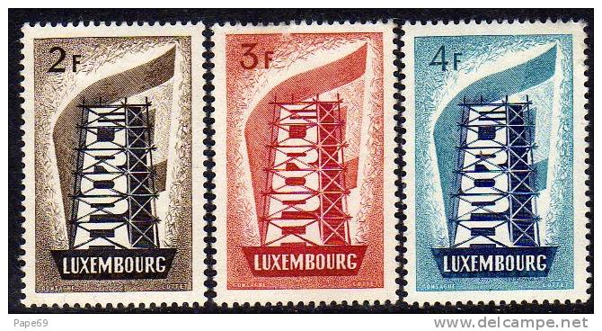 Luxembourg 514/16  X  EUROPA 1956 - 1956