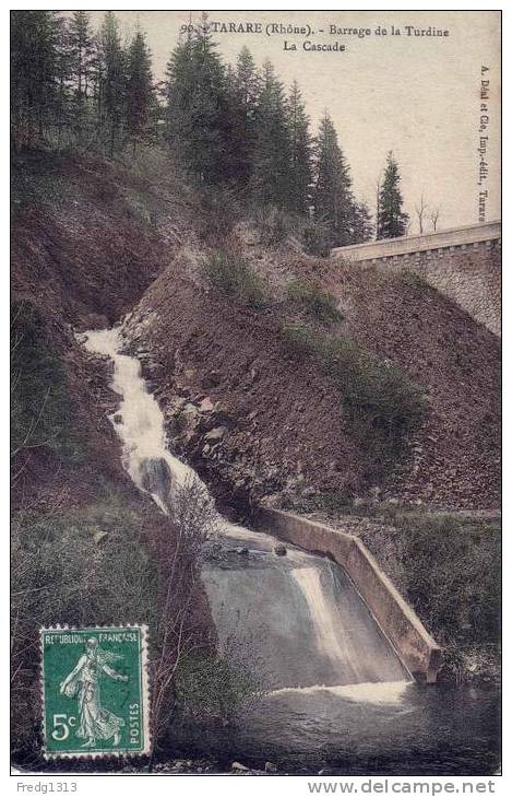 Tarare - Barrage De La Turdine - Cascade - Tarare