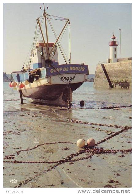 Erquy Le Port De Pêche Bateau - Erquy