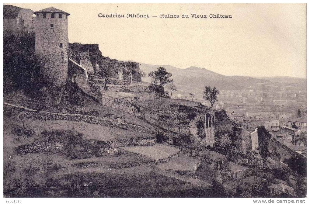 Condrieux - Ruines Du Vieux Chateau - Condrieu