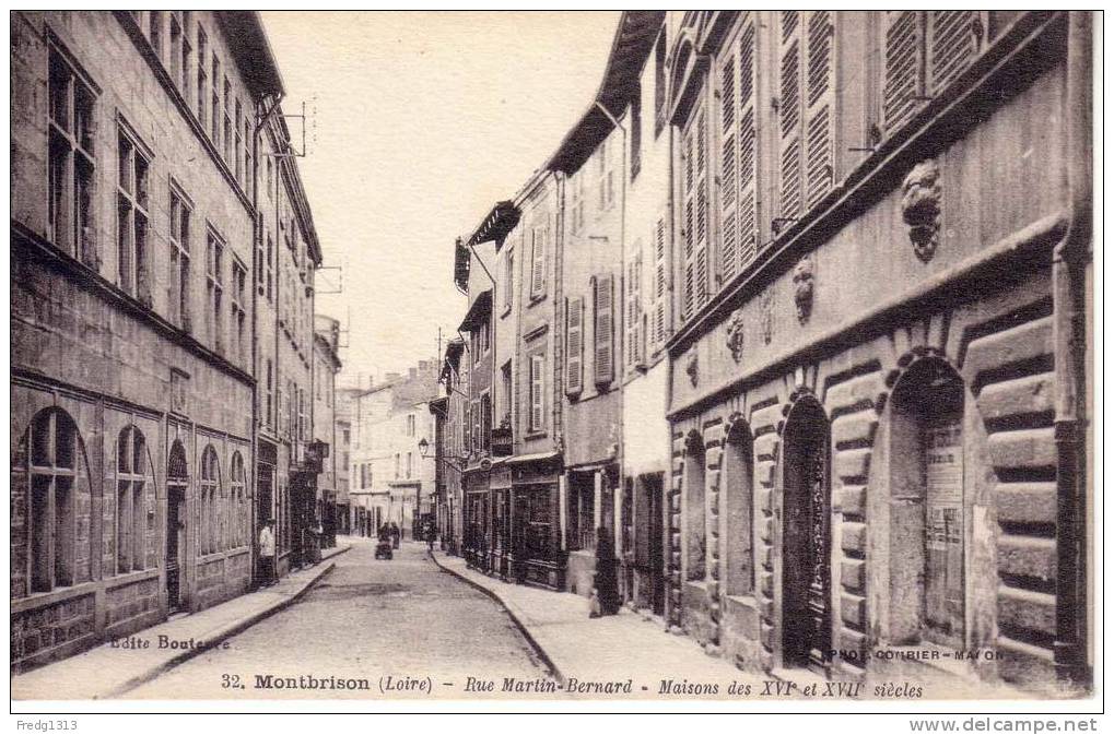 Montbrison - Rue Martin Bernard - Montbrison