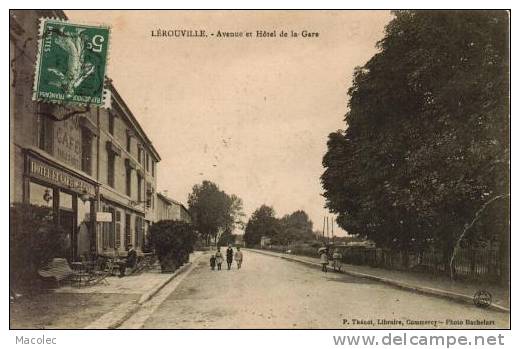 55 LEROUVILLE AVENUE ET HOTEL DE LA GARE - Lerouville