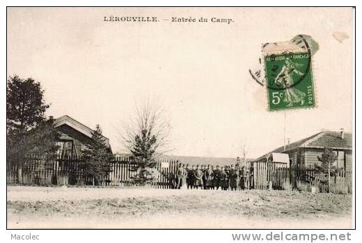 55 LEROUVILLE ENTREE DU CAMPS - Lerouville