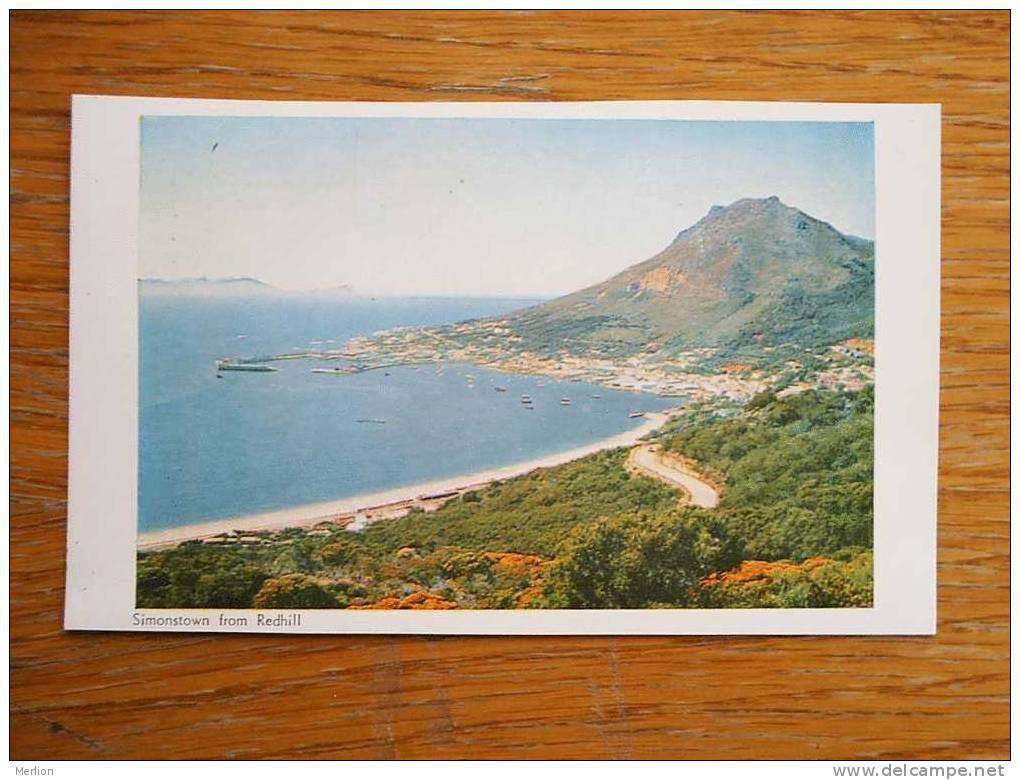 RHODESIA -Zimbabwe -  View Of Red Hill On Simons Bay -Naval Base  1950-60´s  VF D16050 - Simbabwe