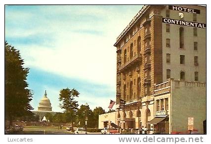 HOTEL CONTINENTAL...CONVENIENT TODOWNTOWN WASHINGTON... - Washington DC