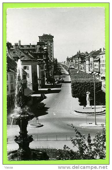 La Chaux De Fonds Rue Léopold Robert. Affranchie. SUISSE - La Chaux-de-Fonds