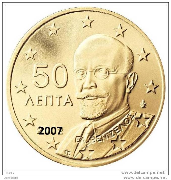 ** 50 CENT GRECE 2007 PIECE  NEUVE ** - Grecia