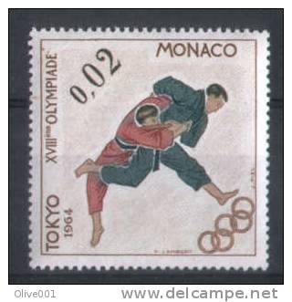 Timbres De Monaco Y&T N° 654** SUPERBE. - Summer 1964: Tokyo