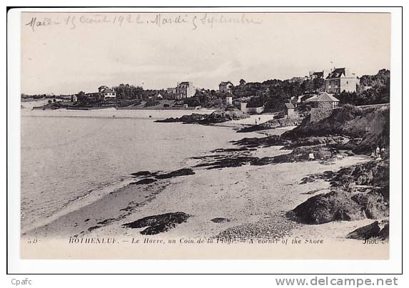 Rotheneuf : Le Havre, Un Coin De La Plage - Rotheneuf