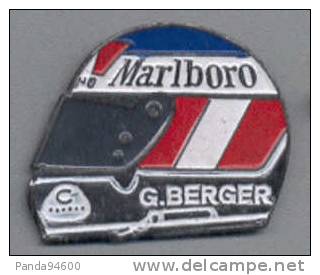 Casque F1 Gerhard Berger Marlboro - Automobile - F1