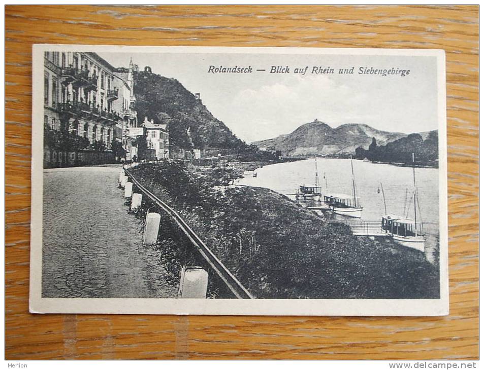 Rolandseck - Mit Siebengebirge  1910-20´s  VF  D16128 - Remagen