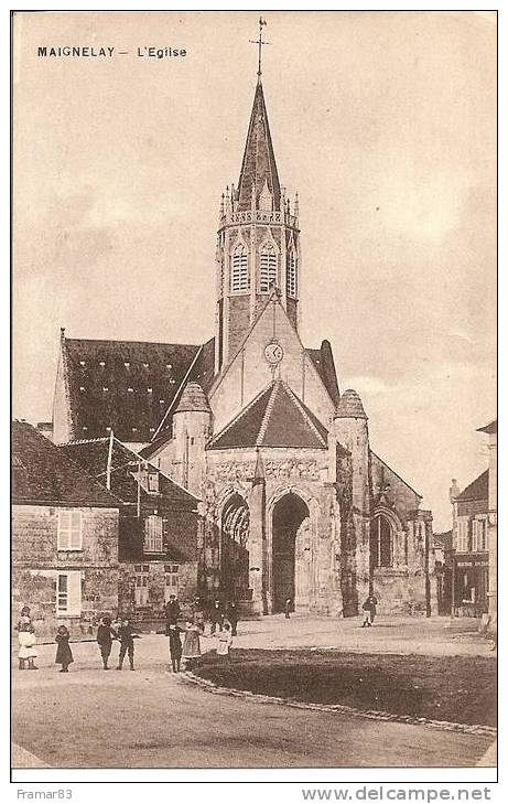 Maignelay - L Eglise ( Animée ) - Maignelay Montigny