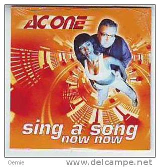 AC  ONE °°°°   SING  A SONG  NOW  NOW      °°°     SINGLES  2 TITRES - Andere - Engelstalig