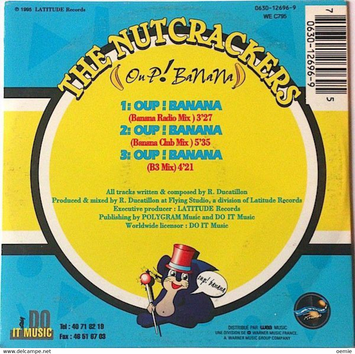 THE  NUTCRACKERS  OUP  BANANA  °  3TITRES °° - Autres - Musique Anglaise