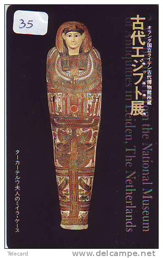 Egypte Egypt Mahlerei (35) Télécarte Telefonkarte Painting Painture Art EGYPT Related - Ägypten Phonecard Japan - Paysages