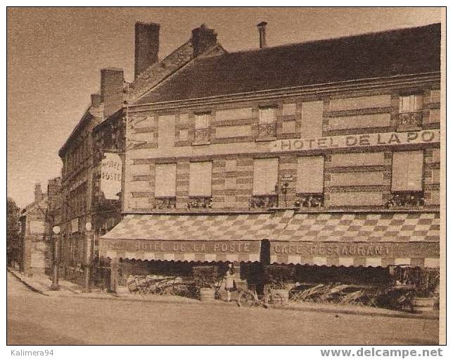 MARNE / VERTUS / AVENUE DE LA GARE ( Hôtel De La POSTE ) / Edit. P. COUTIER / Coll. NAUDOT Et OBLETTE  N° 2522 - Vertus