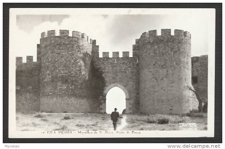 VILA VIÇOSA (Portugal) - Muralha De D. Dinis E Porta De Evora - Evora