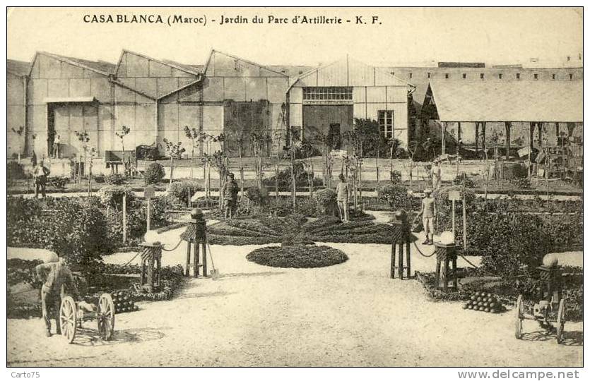 MAROC - CASABLANCA - Jardin Du Parc D'Artillerie - Casablanca