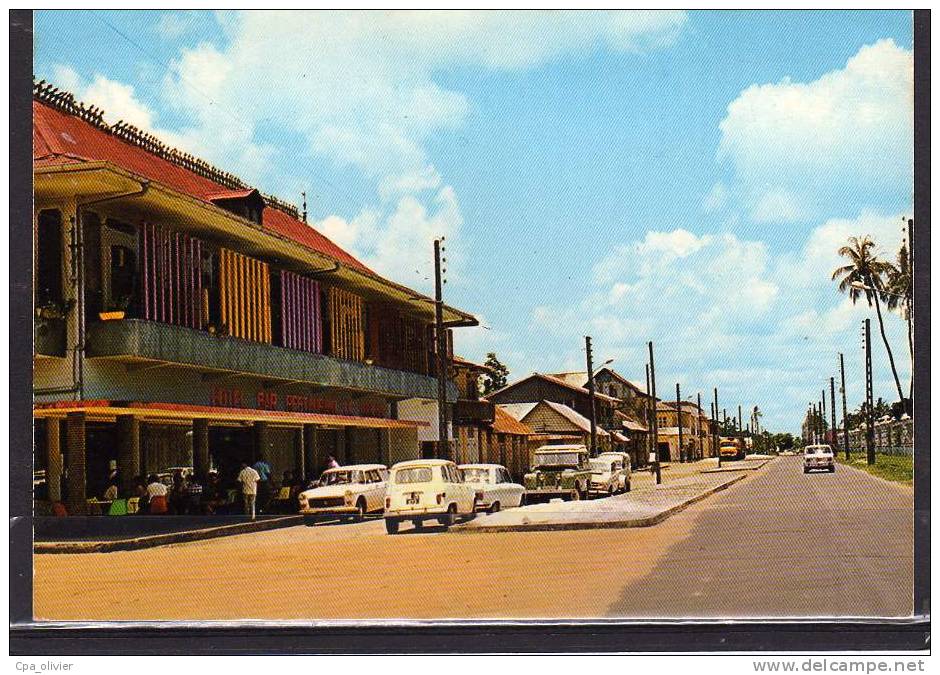 973 GUYANE St Laurent Du Maroni, Rue De La Ville, Hotel Restaurant Toucan, Ed Delabergerie, CPSM 10x15, 197? - Saint Laurent Du Maroni