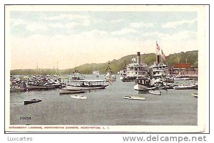 STEAMBOAT LANDING,HUNTINGTON HARBOR.HUNTINGTON L.I. / 219298 - Long Island