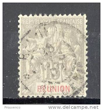 REUNION 1900 /05   YT 48   OBLIT. USED    TTB  ++ - Oblitérés