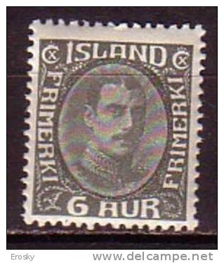 Q1175 - ISLANDE ICELAND Yv N°86 * - Unused Stamps