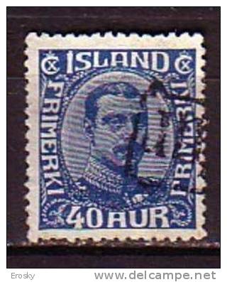 Q1054 - ISLANDE ICELAND Yv N°109 - Used Stamps